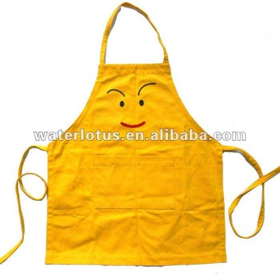 plain kids apron with logo embroidered cheap cobbler aprons for sale